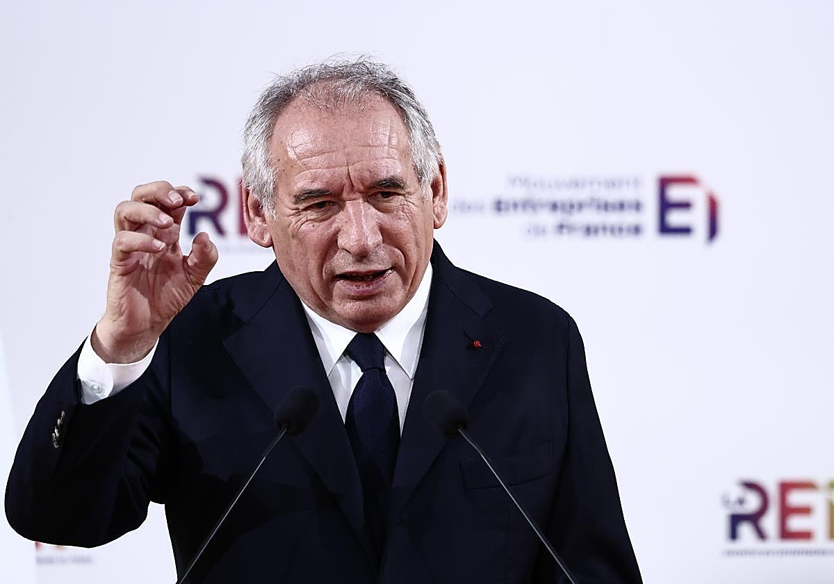 El primer ministro de Francia, François Bayrou
