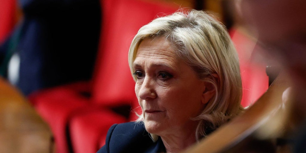 Marine Le Pen tiene más intención de voto que toda la izquierda junta, según los sondeos