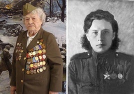 Muere a los 104 años María Koltakova, la 'abuela de hierro' y verterana de guerra que logró varios record Guinness