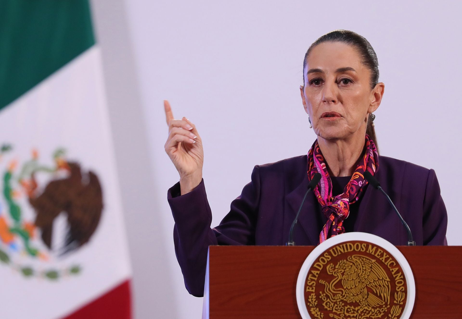 La líder mexicana, Claudia Sheinbaum, expuso que «esta no es la victoria de una sola persona, sino el fruto de una voluntad colectiva»