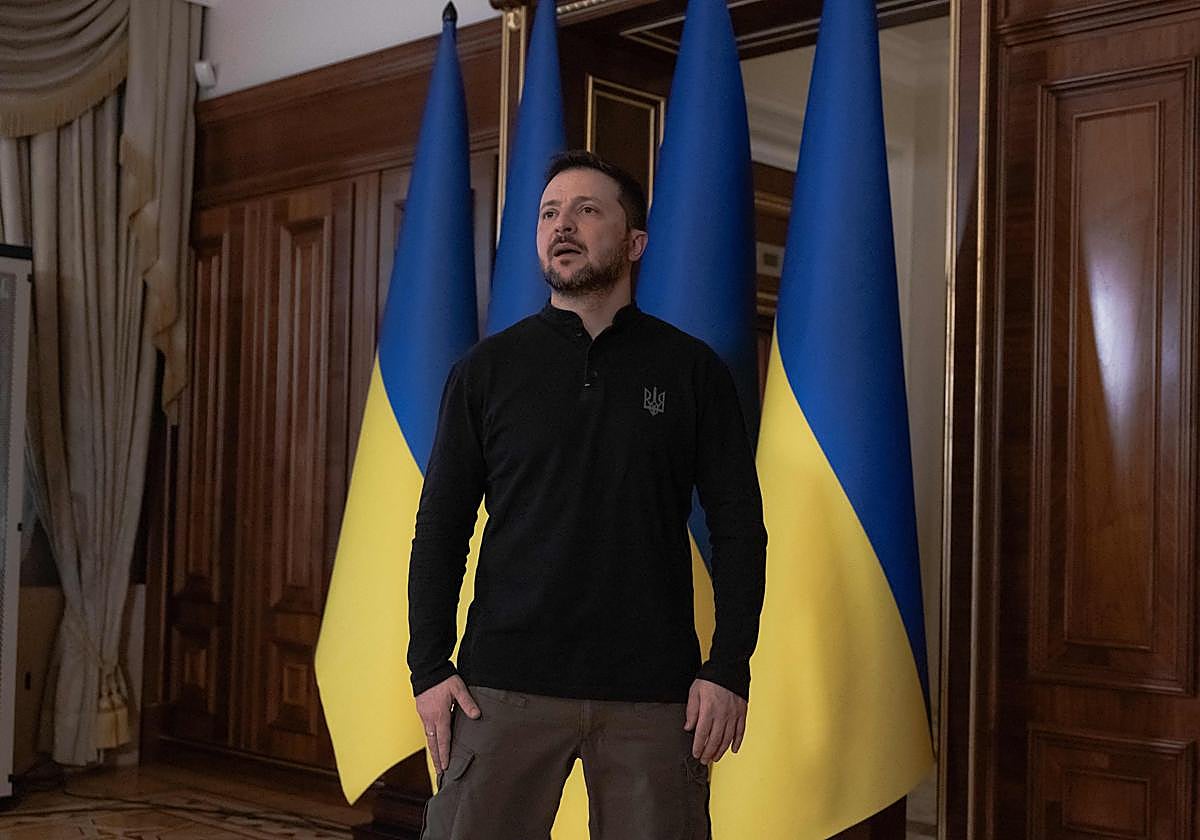 Volodímir Zelenski, en una foto de archivo.