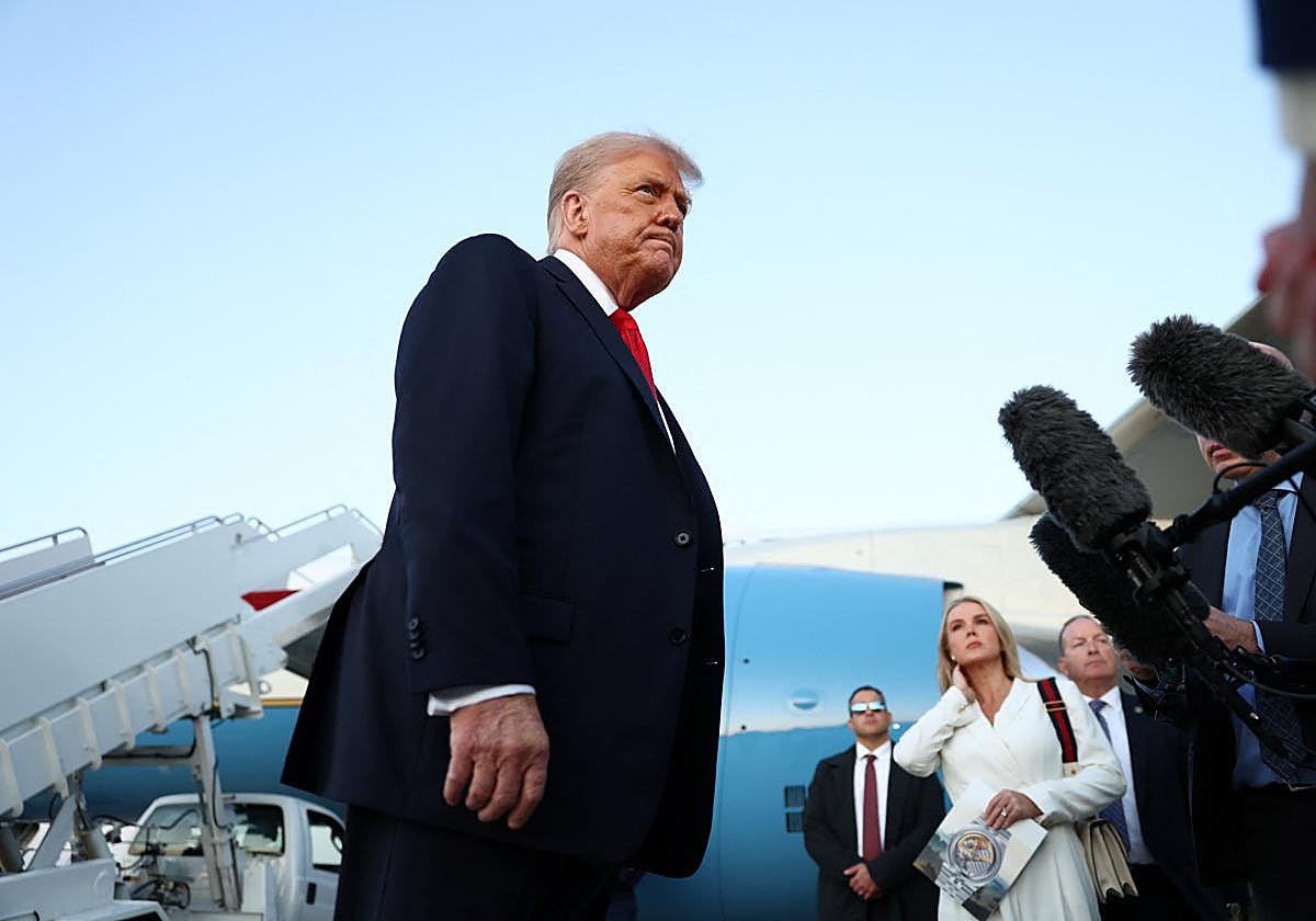 El presidente estadounidense Donald Trump