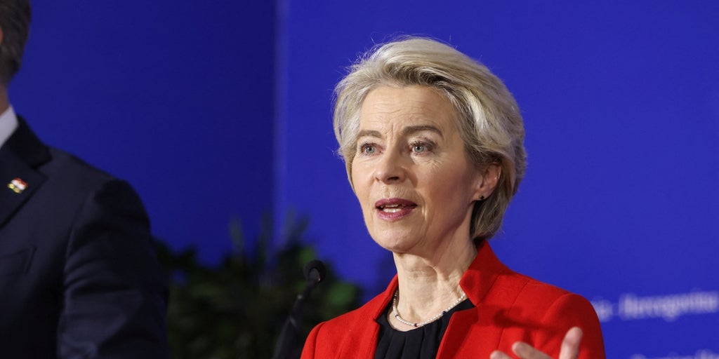 Von der Leyen propone un «muro de drones» para reforzar la defensa europea