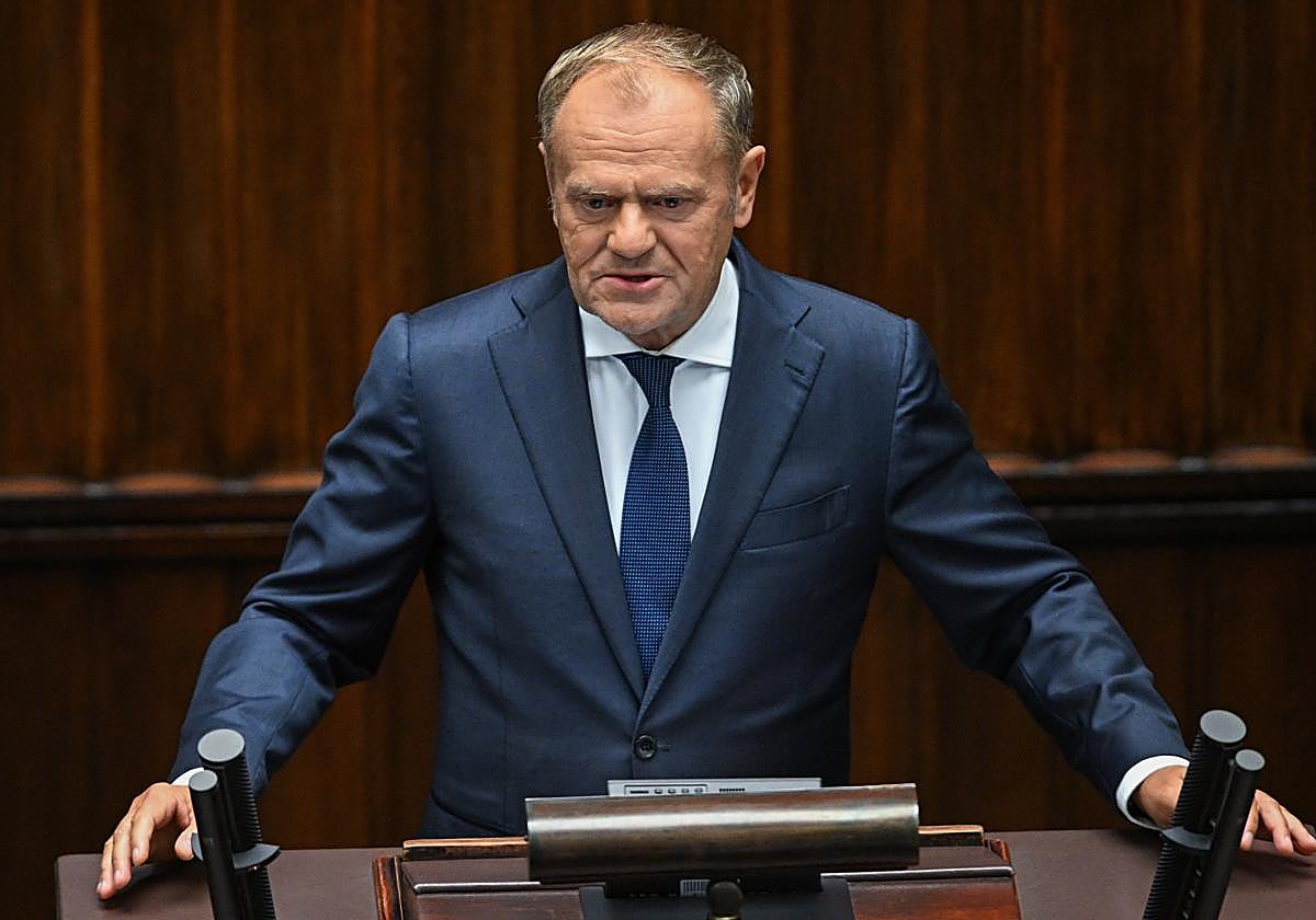 El primer ministro de Polonia, Donald Tusk.