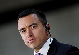 Noboa traslada de manera temporal la sede del Gobierno tras eliminar el subsidio al diésel