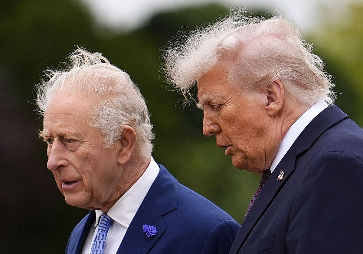 Trump recibe trato real en la visita de Estado al Reino Unido