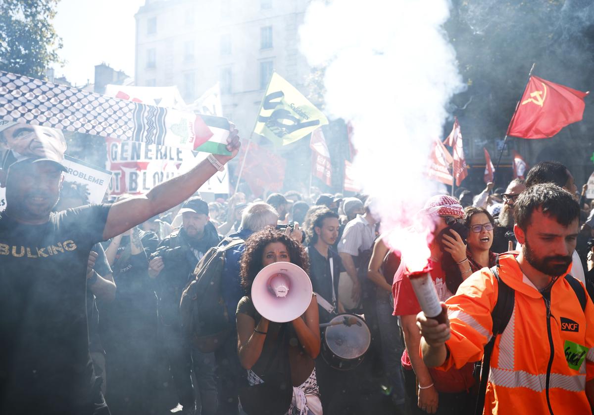 Manifestaciones este jueves en París