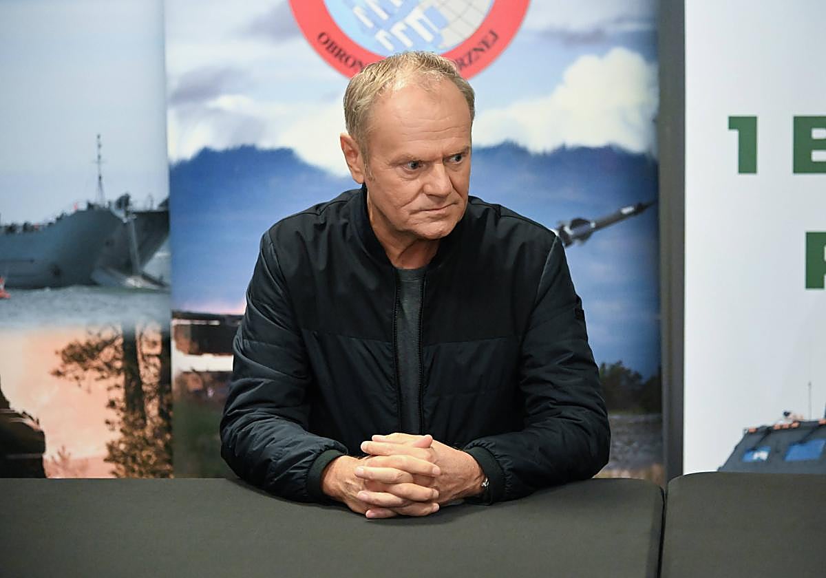 El primer ministro de Polonia, Donald Tusk.