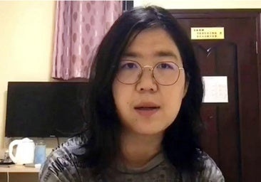 China juzga de nuevo a la bloguera que informó sobre el comienzo de la pandemia