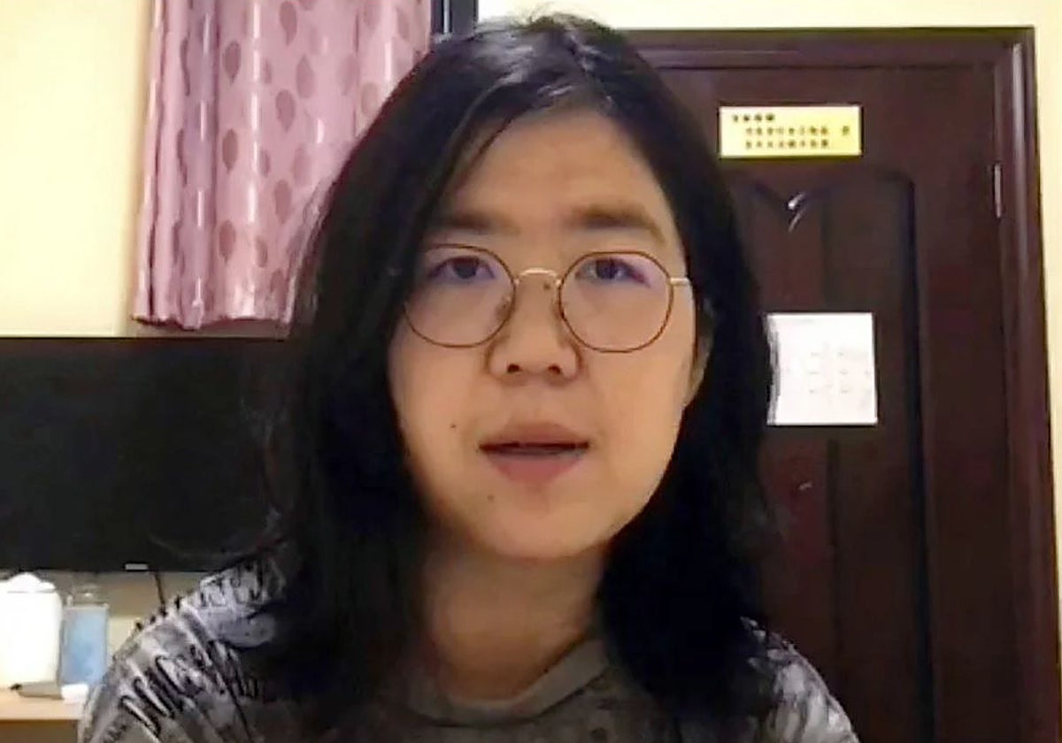 Zhang Zhan, la bloguera china condenada por informar del Covid