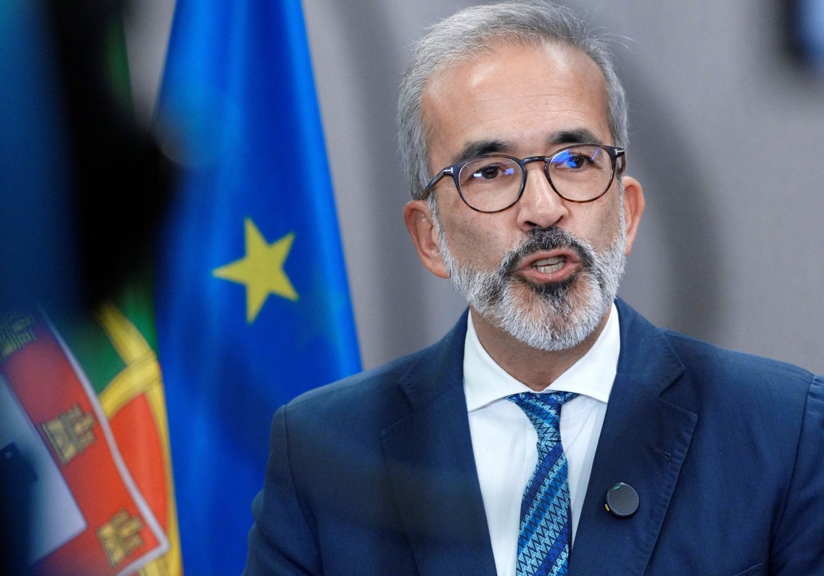 El ministro de Asuntos Exteriores de Portugal, Paulo Rangel