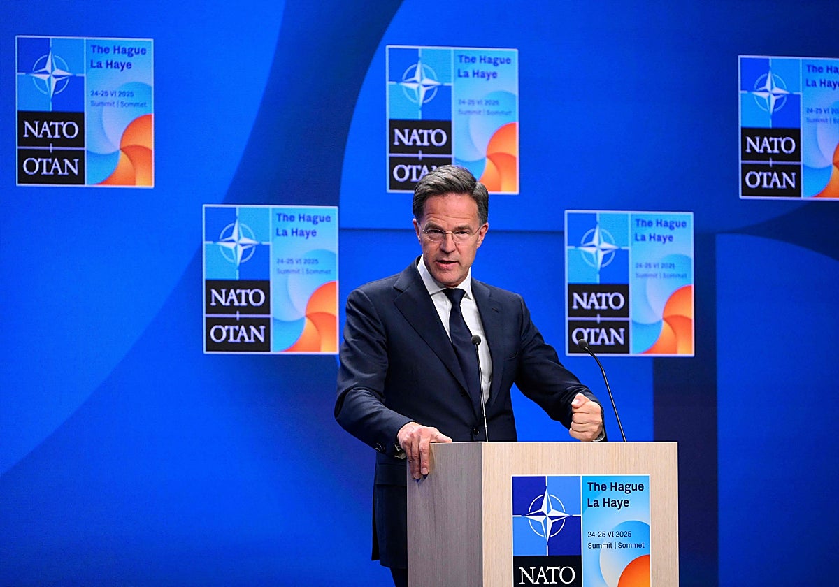 El presidente de la OTAN, Mark Rutte, en una imagen de archivo
