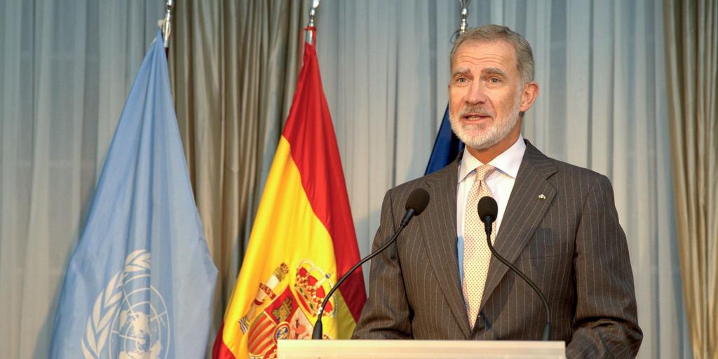 Felipe VI advierte en Nueva York que el mundo vive «un momento crucial que no admite vacilaciones»