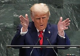 Trump alerta, desde la ONU, a los europeos sobre inmigración y energía: «Vuestros países se van al infierno»