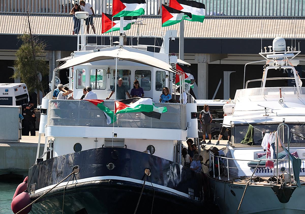 La flotilla Global Sumud.