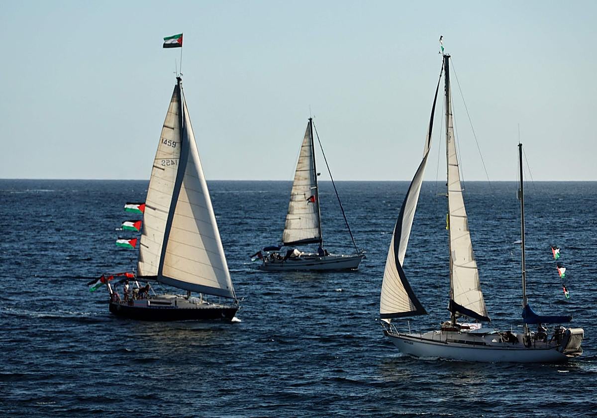 La anterior flotilla, que intentó llegar a Gaza en junio, fue interceptada por la fuerza por Israel