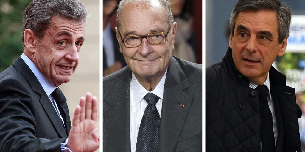 Otros presidentes condenados que hundieron a la derecha tradicional francesa