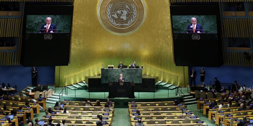 Netanyahu carga en la ONU contra quienes reconocen el Estado palestino ante el boicot de decenas de países