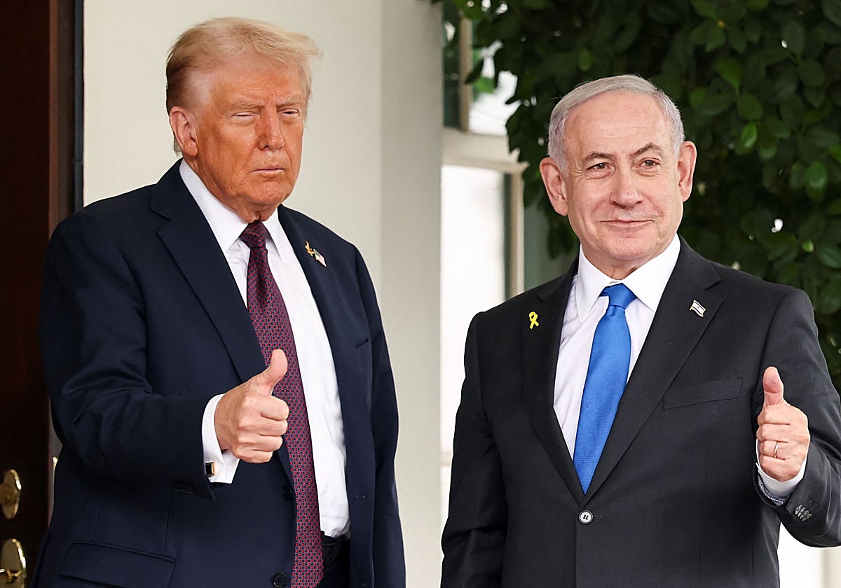 Donald Trump Y Benjamin Netanyahu
