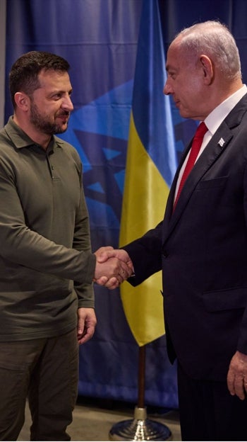 Zelenski y Netanyahu: dos guerreros judíos