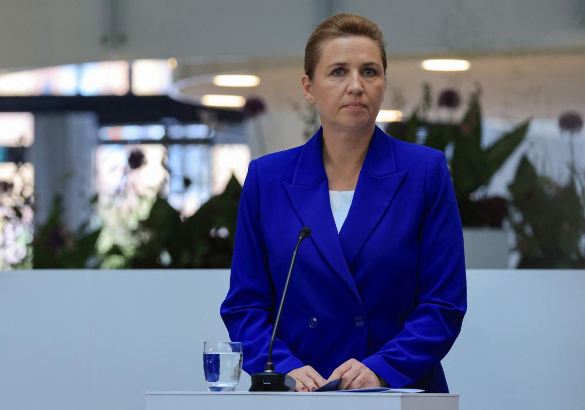 La primera ministra danesa, Mette Frederiksen
