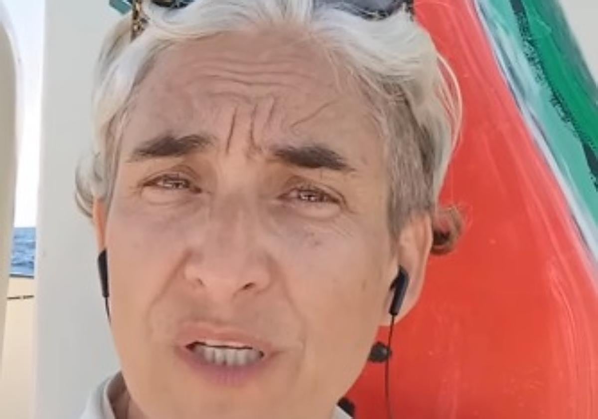 Ada Colau en el vídeo publicado este miércoles