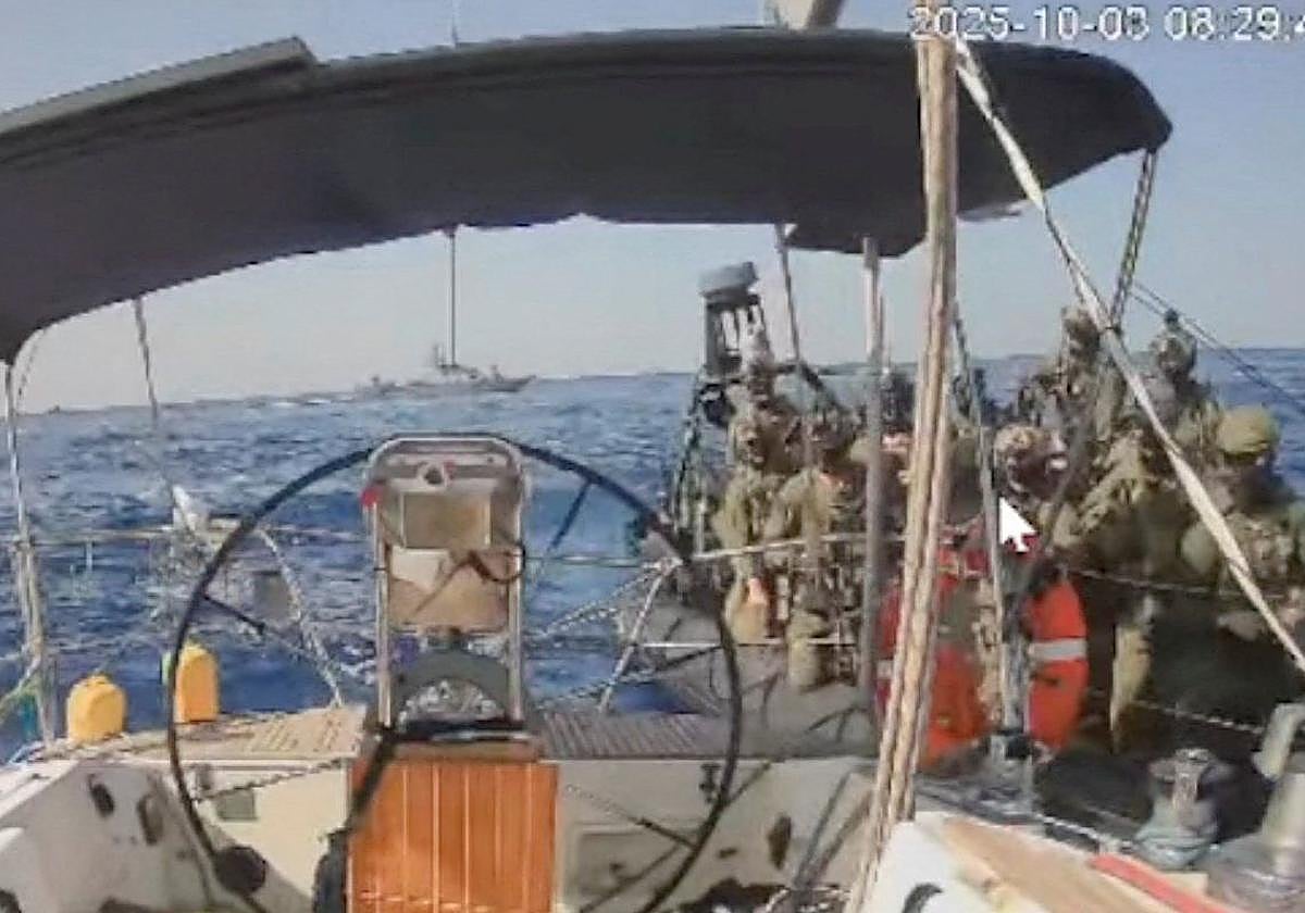 Interceptación israelí de la Flotilla Global Sumud