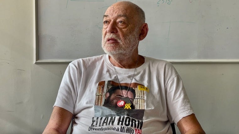 Itzik Horn recuperó a su hijo Iair en febrero, pero espera a Eitan