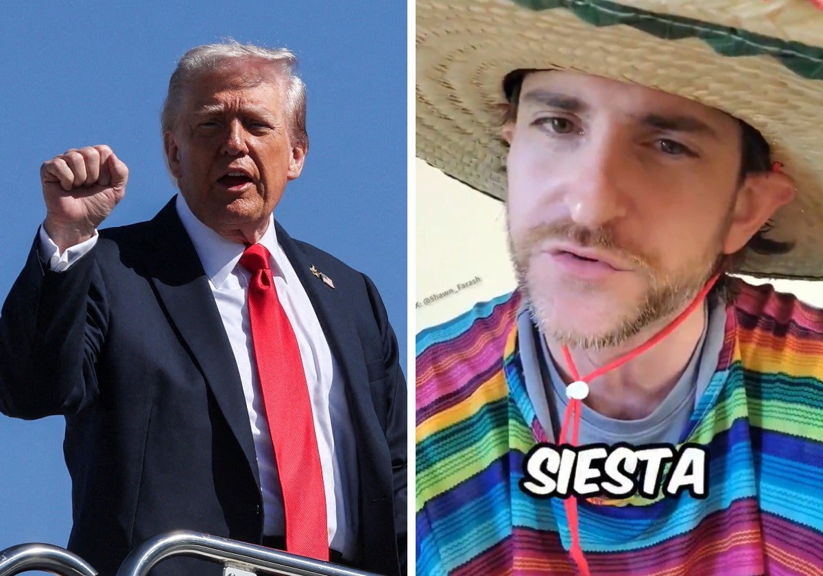 El presidente de Estados Unidos, Donald Trump, ha compartido un vídeo de sus palabras en las que un actor interpreta sus palabras