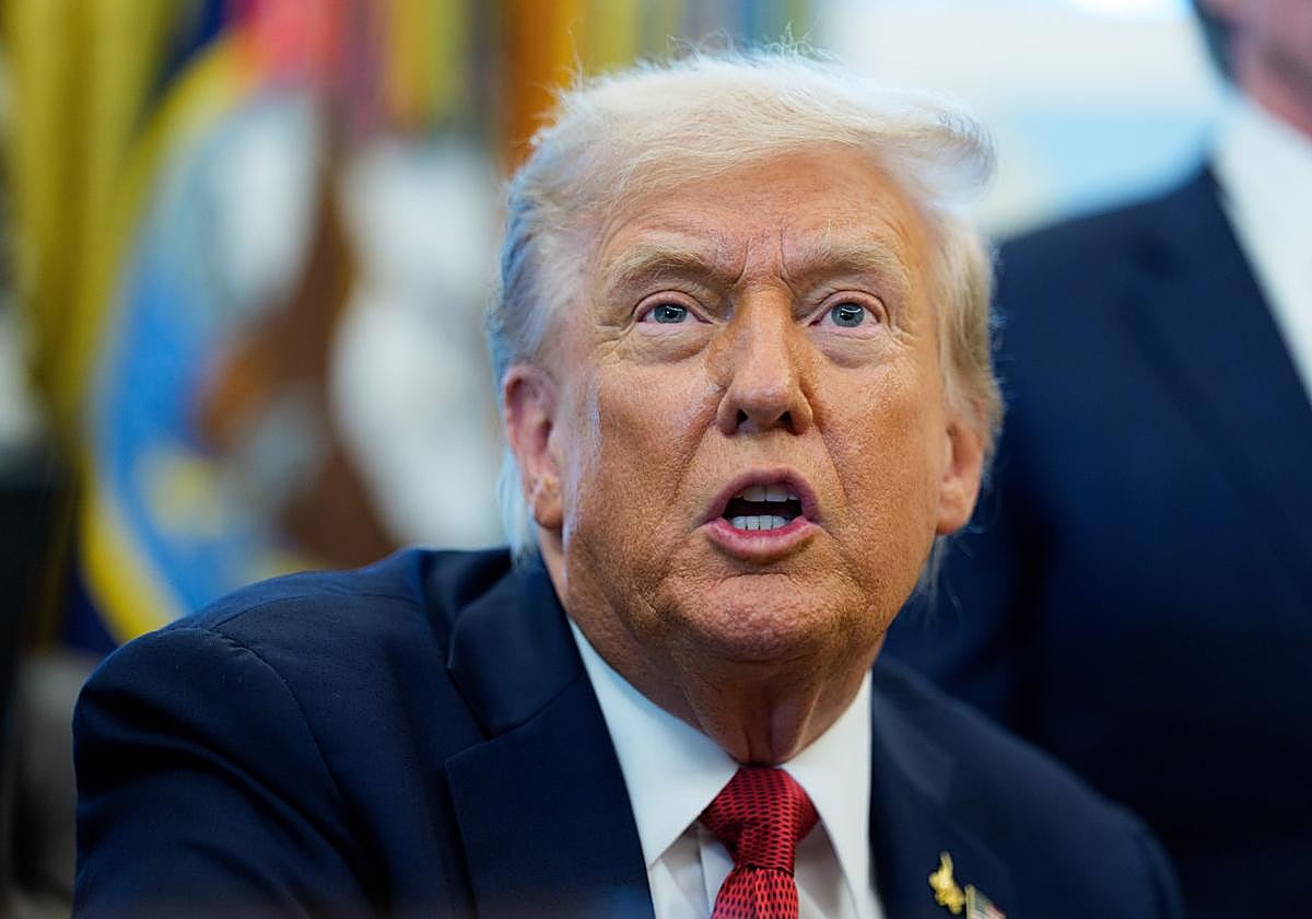 El presidente de Estados Unidos, Donald Trump