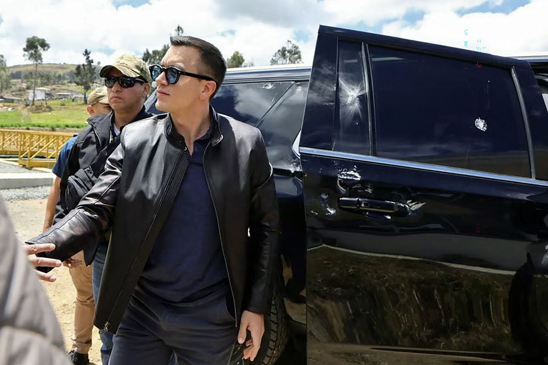El Gobierno ecuatoriano denuncia el intento de asesinato de Noboa