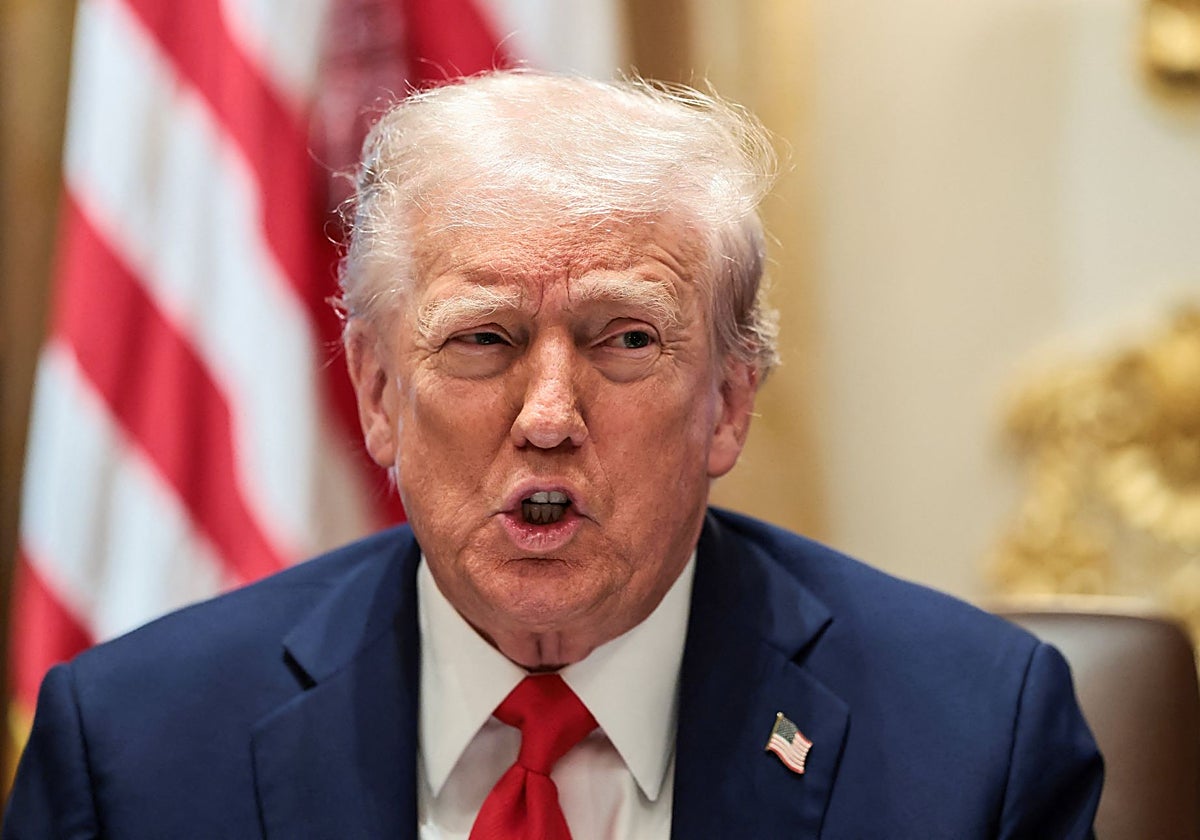 El presidente de EE.UU., Donald Trump, en el Despacho Oval de la Casa Blanca