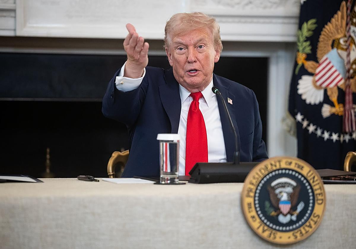 El presidente estadounidense, Donald Trump