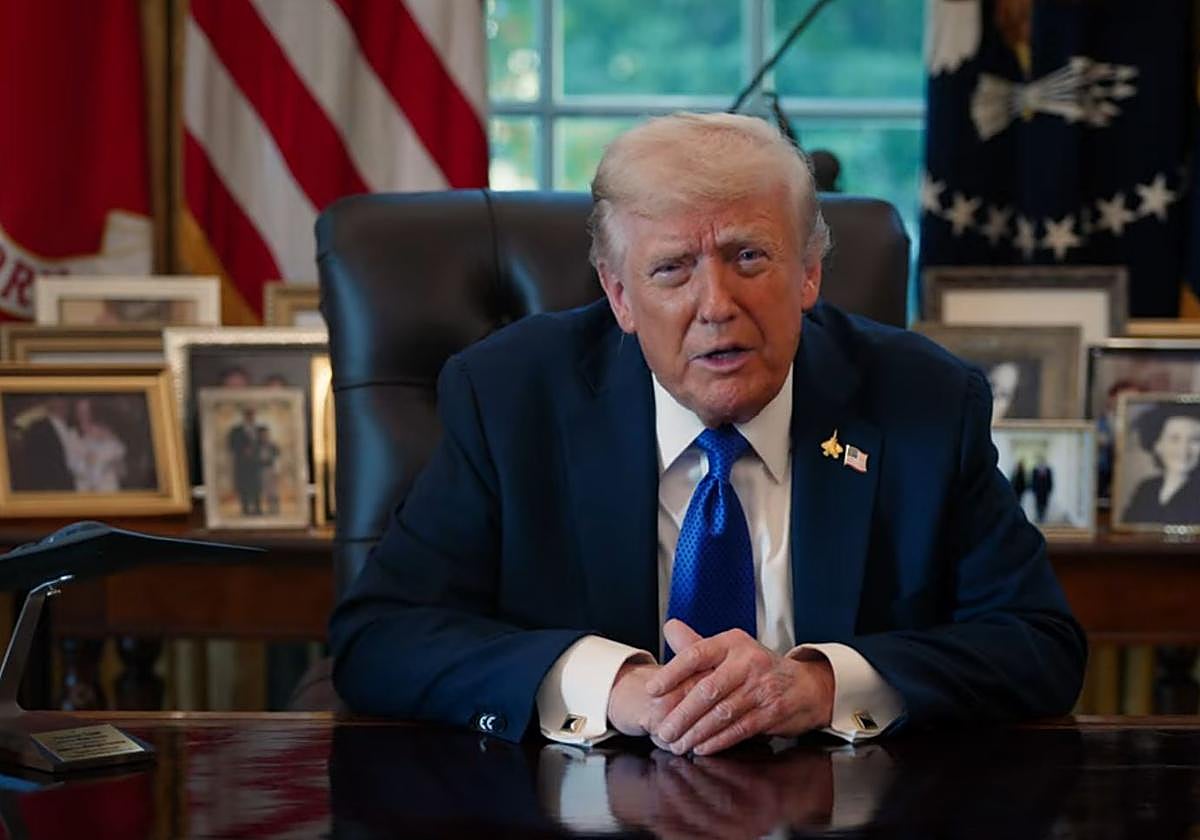 Trump celebra posible acuerdo entre Israel y Hamás y agradece la cooperación internacional