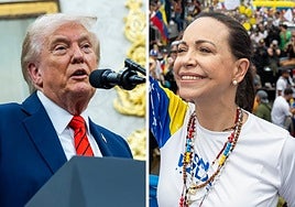 Trump, sobre el Nobel de la Paz a Machado: «Ella me dijo que lo aceptaba en mi honor»