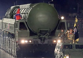 Corea del Norte revela su Hwasong-20, capaz de alcanzar Estados Unidos