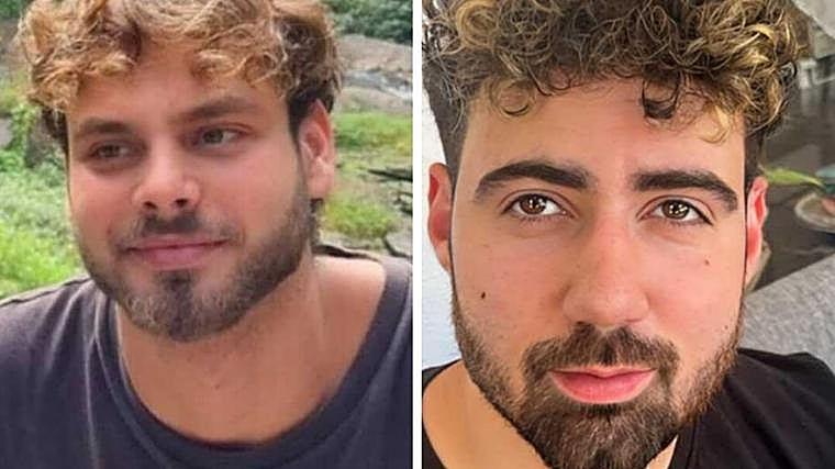 Alon Ohel y Guy Gilboa-Dalal, en imágenes de archivo.