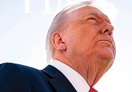 'Time' rinde su portada al triunfo de Trump en Gaza, pero a él no le gusta la foto: «Es pésima y merece ser criticada»