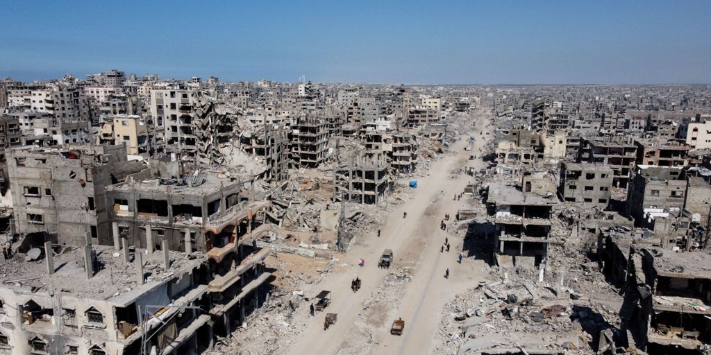 Reconstruir Gaza costará 70.000 millones de dólares y llevará décadas