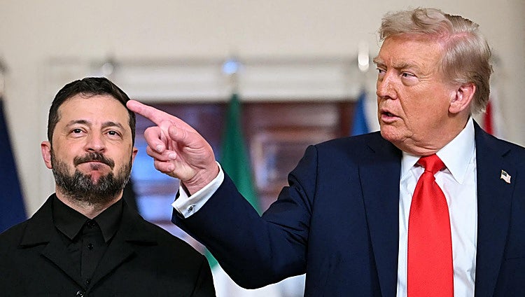 Gritos, mapas y la exigencia de ceder el Donbass: el encuentro a puerta cerrada entre Trump y Zelenski acabó en otra bronca