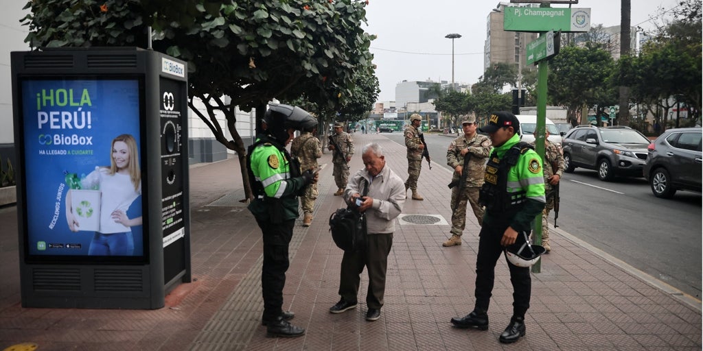 La capital de Perú, bajo estado de excepción por la ola de violencia