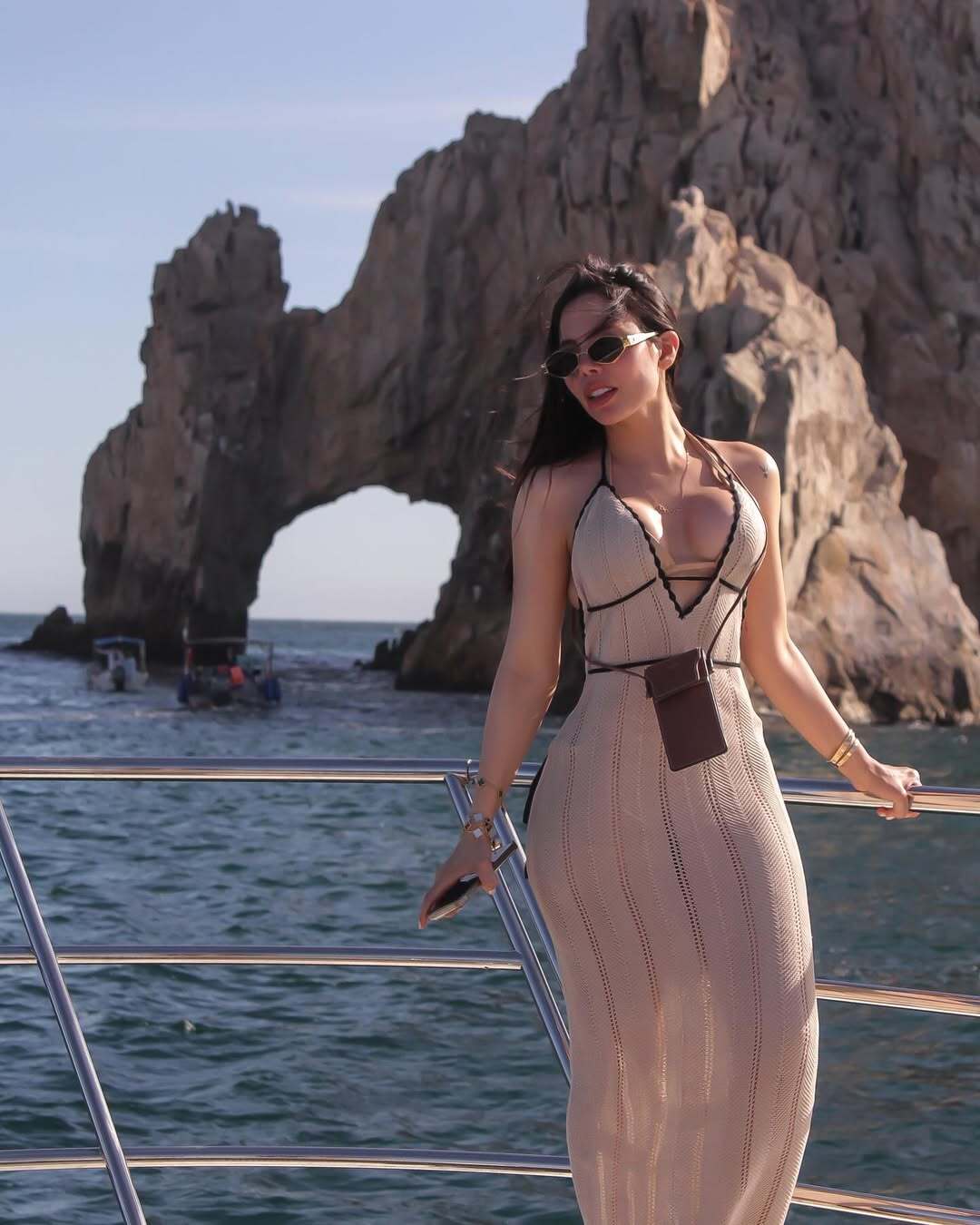 La modelo Vanessa Gurrola, en una imagen de su perfil en redes sociales