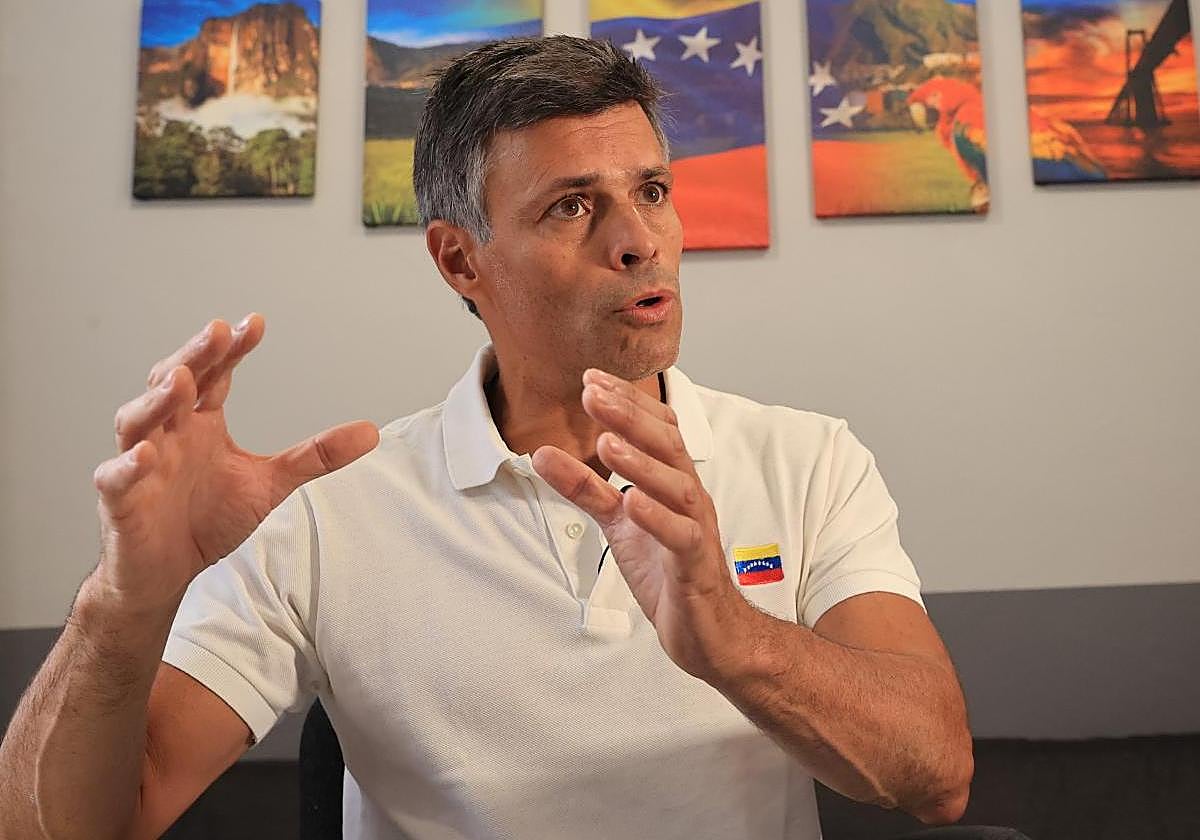 El opositor Leopoldo López