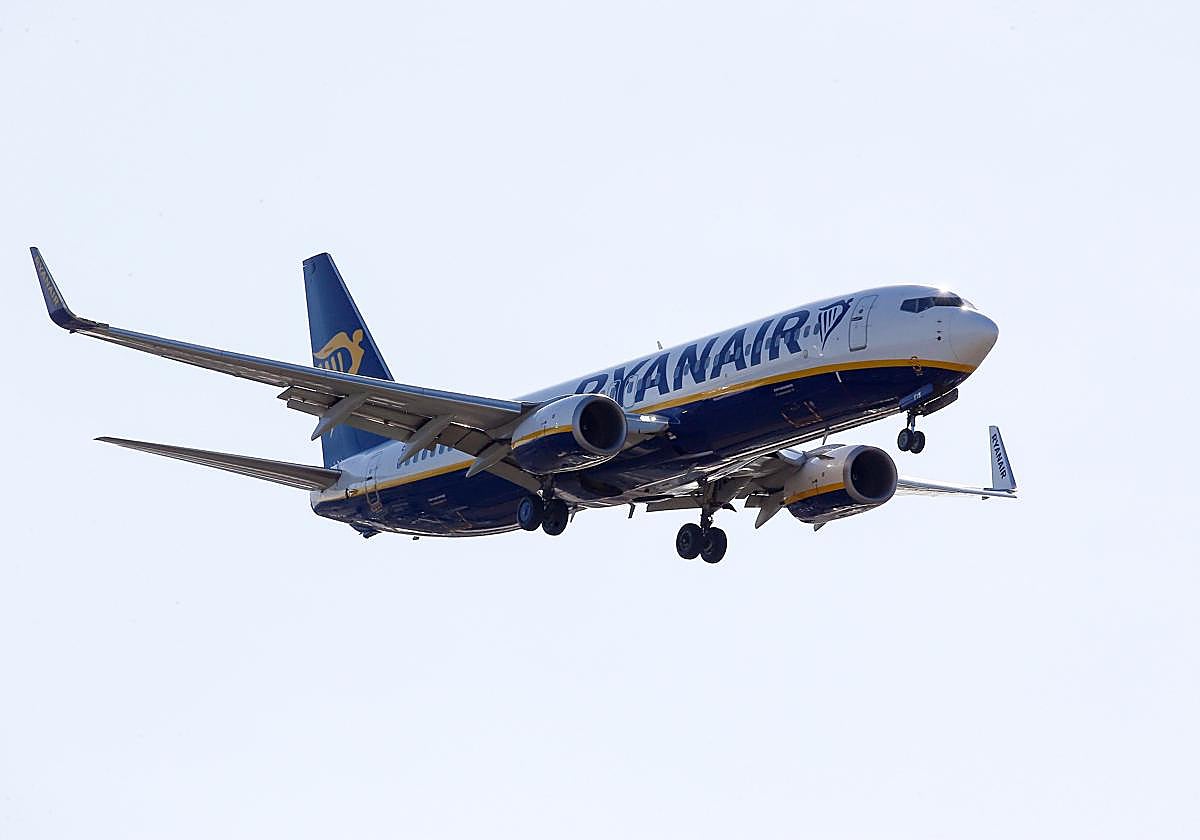 Un avión en una imagen de archivo en Bélgica