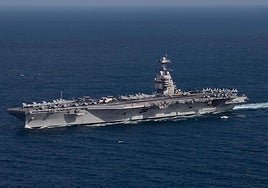 El portaviones Gerald R. Ford llega al Caribe, entre el distanciamiento de socios de EE.UU. por los ataques a narcolanchas