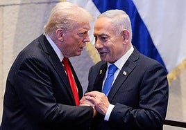 Trump pide por carta al presidente de Israel que indulte preventivamente a Netanyahu
