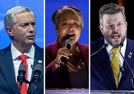 Los derechistas Kast y Kaiser empatan frente a la comunista Jara, según los sondeos prohibidos en Chile