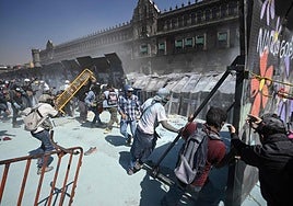 Violenta manifestación de la Generación Z en México para pedir más medidas contra la inseguridad
