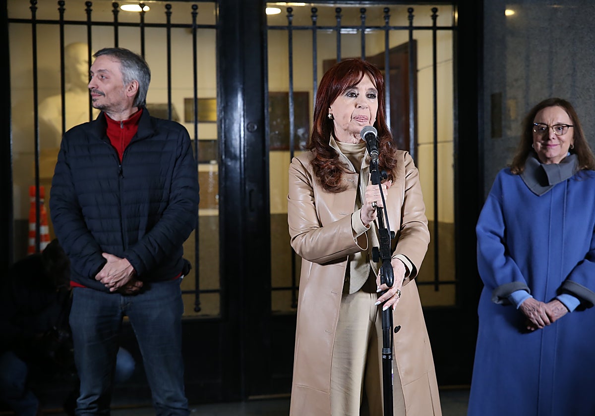 La expresidenta de Argentina, Cristina Fernández de Kirchner