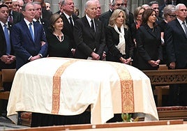 Republicanos y demócratas se unen en el funeral de Dick Cheney, al que Trump no fue invitado